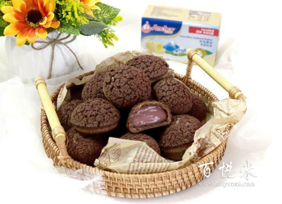 巧克力酥皮泡芙,甜品愛好者、奶油愛好者的最愛